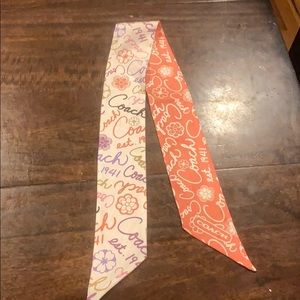 Coach Ponytail Scarf